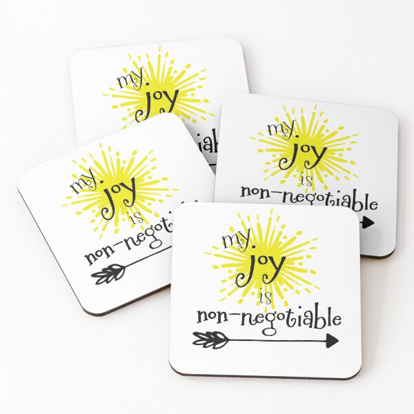 Item preview, My Joy is Non-negotiable  designed and sold by motivateme.