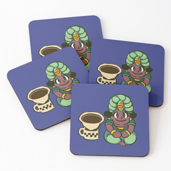 Item preview, I draw the night market coffee merchant lady / stardew valley designed and sold by RansRoom.