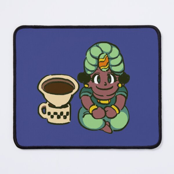 Item preview, I draw the night market coffee merchant lady / stardew valley designed and sold by RansRoom.