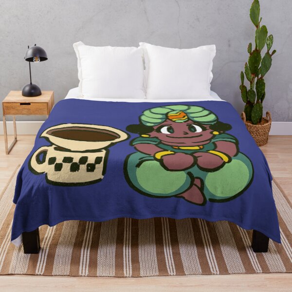 Item preview, I draw the night market coffee merchant lady / stardew valley designed and sold by RansRoom.