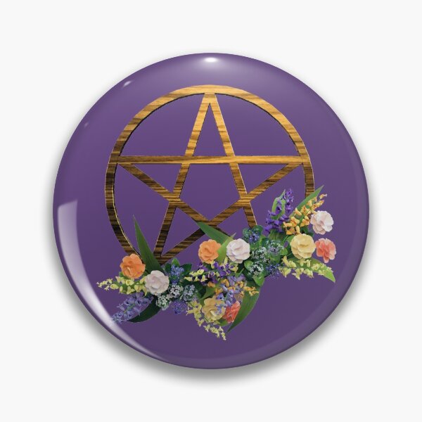 Aperçu de l'œuvre  Collection Flowers & Pentacle en édition limitée - Design Nine créée et vendue par briarmoon.