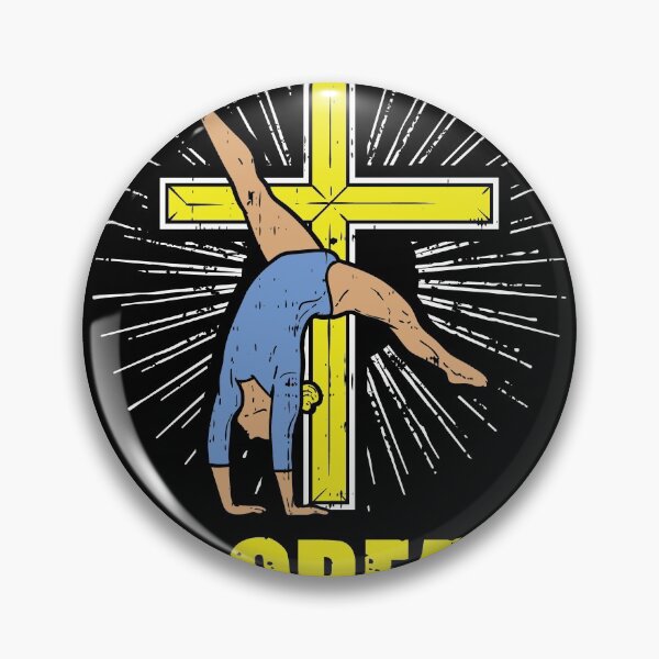 Item preview, Gymnastics Sport Acrobatic Gymnast Saying and Jesus Lover  designed and sold by Rzelemenz.