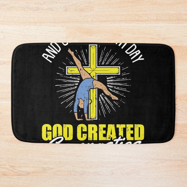 Item preview, Gymnastics Sport Acrobatic Gymnast Saying and Jesus Lover  designed and sold by Rzelemenz.