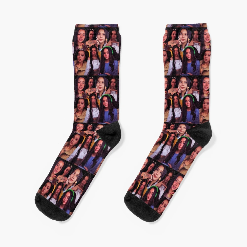 Bella poarch collage poster design 2021 | Socks