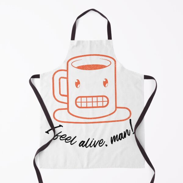 Item preview, "I feel alive, man!" Coffee Face designed and sold by GagiTees.