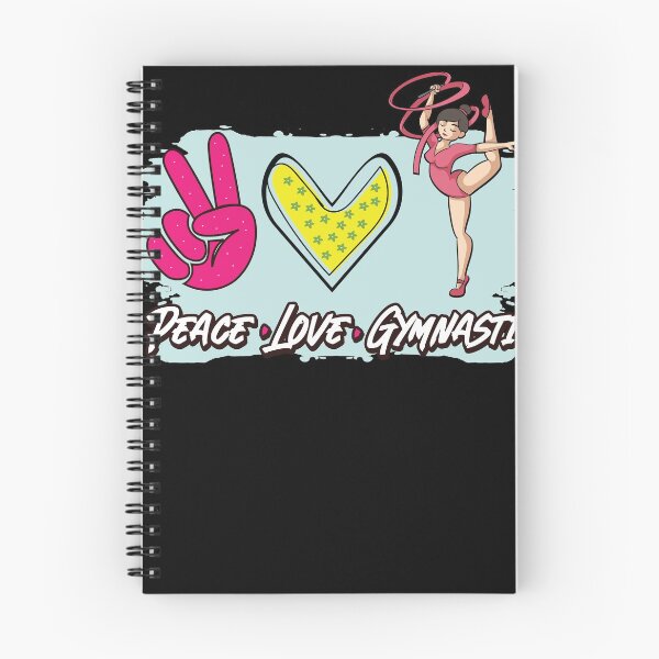 Item preview, Love Peace and Gymnastics and Sport Acrobatic Gymnast   designed and sold by Rzelemenz.
