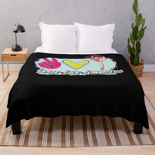 Item preview, Love Peace and Gymnastics and Sport Acrobatic Gymnast   designed and sold by Rzelemenz.