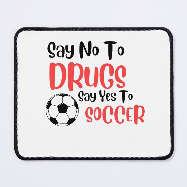 Item preview, Say No To Drugs Say Yes To soccer football , design about drug free support week awareness ribbon gift for brother designed and sold by YLartist.
