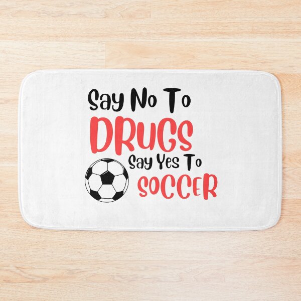 Artikelvorschau, Sagen Sie Nein zu Drogen Sagen Sie Ja zu Fußball, Design über Drogenfreie Unterstützungswoche Bewusstseinsband Geschenk für Bruder entworfen und verkauft von YLartist.