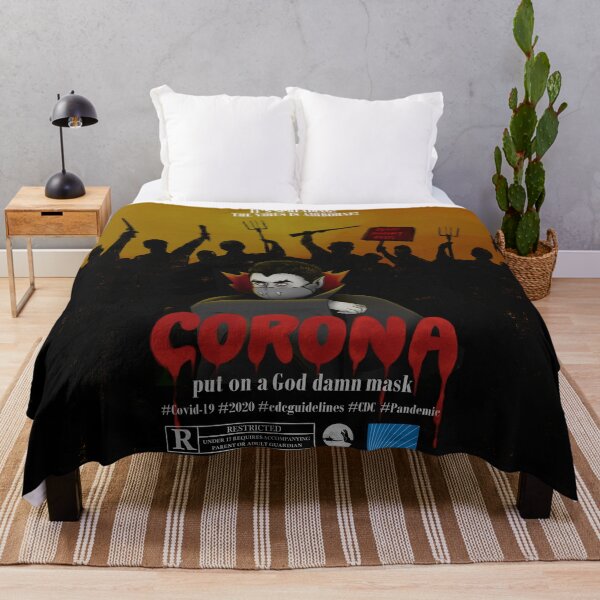 Item preview, 80's HORROR POSTER CORONA VIRUS designed and sold by NVINY.