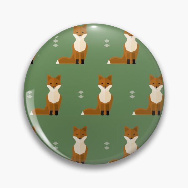 Item preview, Foxes on green designed and sold by reneesillus.