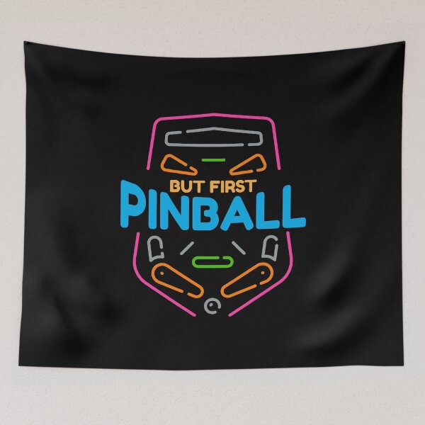 Item preview, Pinball Vintage Arcade Game Machine Flippers designed and sold by Maria Garcia.