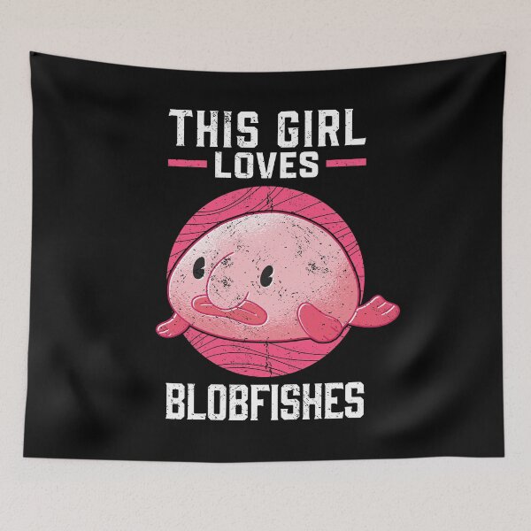 Item preview, Blobfish girl ugly fish deep sea fish designed and sold by madgrfx.