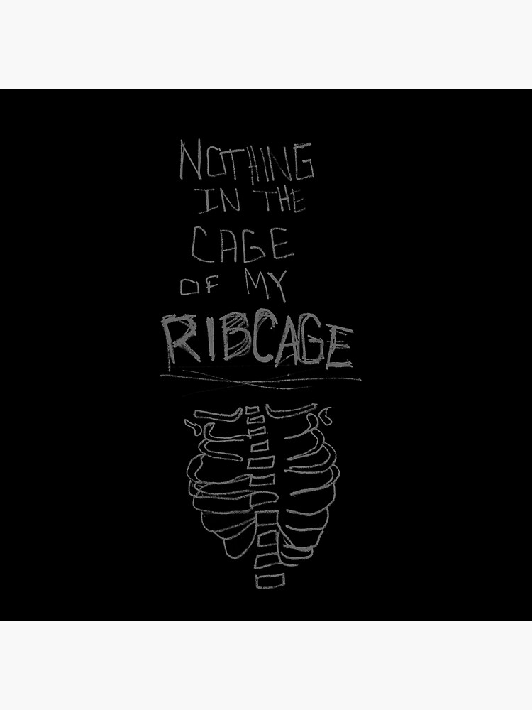 Ribcage - Andy Black" Art Board Print For Sale By BL4CKT3A | Redbubble