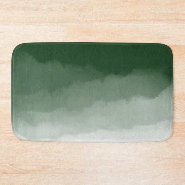 Item preview, Forest Green Watercolor Ombre (green/white) designed and sold by Design Minds Boutique.