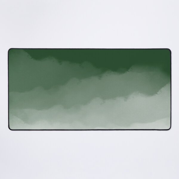Aperçu de l'œuvre Ombre Aquarelle Vert Forêt (vert/blanc) créée et vendue par Design Minds Boutique.