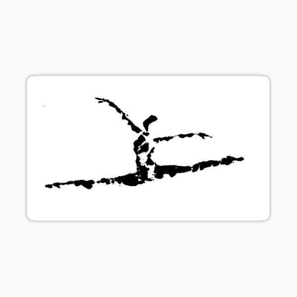 Leaping Sticker