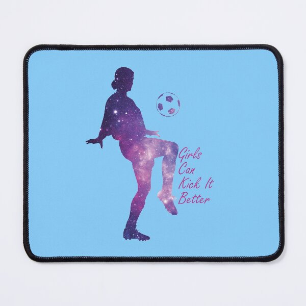 Item preview, Girls Can Kick It Better, Football Girl designed and sold by Koala Designs.