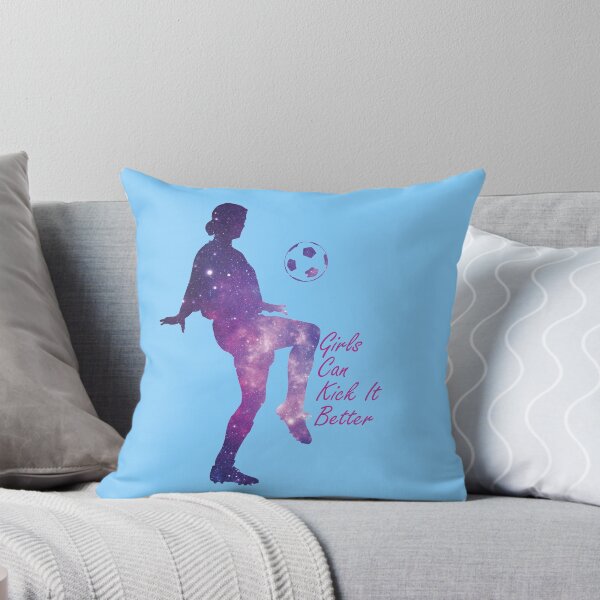 Item preview, Girls Can Kick It Better, Football Girl designed and sold by Koala Designs.