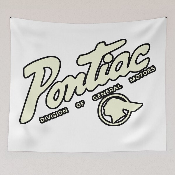 Item preview, Vintage Cream Pontiac Advertisement  designed and sold by OldschoolTs.