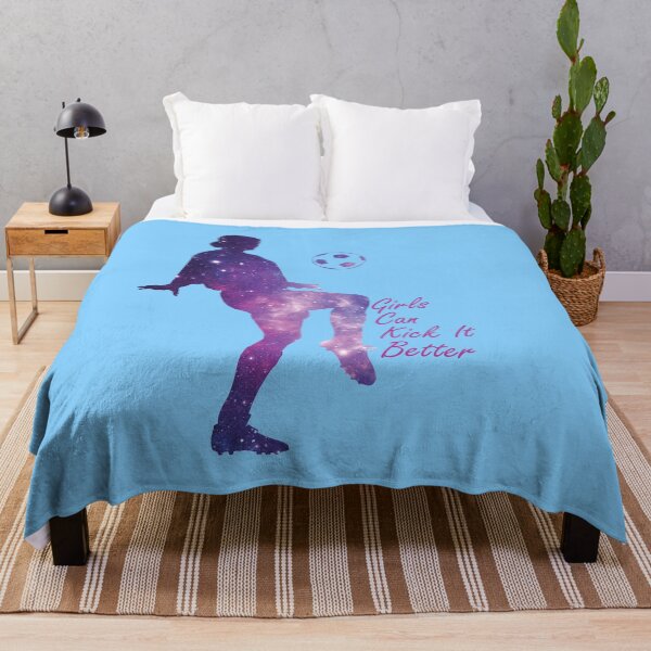 Item preview, Girls Can Kick It Better, Football Girl designed and sold by Koala Designs.