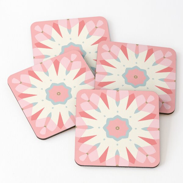 Artikelvorschau, Modern Star Flower Pattern Artwork 08 Color 01 entworfen und verkauft von Stefanie Boike.