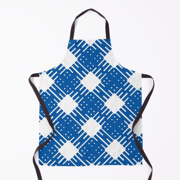 Item preview, Criss Cross Angled Dash Line Pattern 2 in Blue designed and sold by Neil Feigeles.