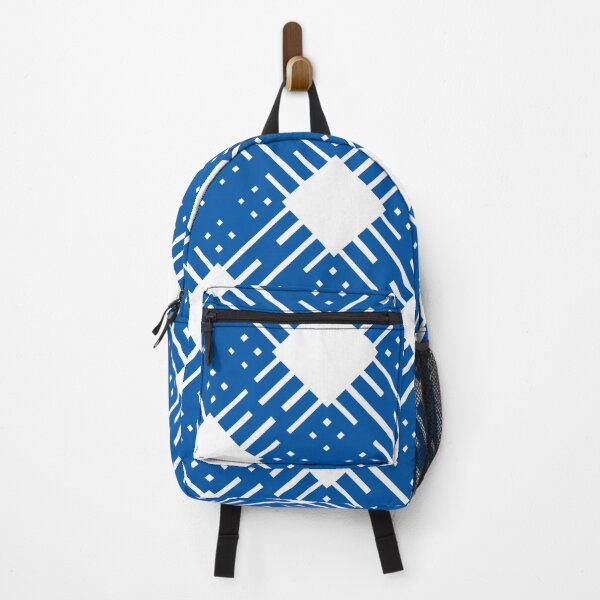 Item preview, Criss Cross Angled Dash Line Pattern 2 in Blue designed and sold by Neil Feigeles.