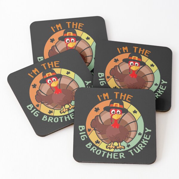 Item preview, Cute I'm The Big Brother Turkey Family Matching Thanksgiving designed and sold by DreamColor.