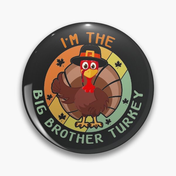 Item preview, Cute I'm The Big Brother Turkey Family Matching Thanksgiving designed and sold by DreamColor.