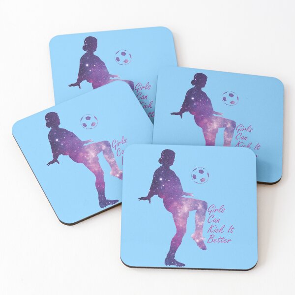 Item preview, Girls Can Kick It Better, Football Girl designed and sold by Koala Designs.