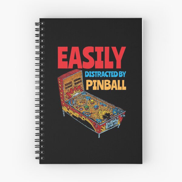 Item preview, Vintage Pinball Machine Retro Gaming Gamer Arcade designed and sold by Maria Garcia.