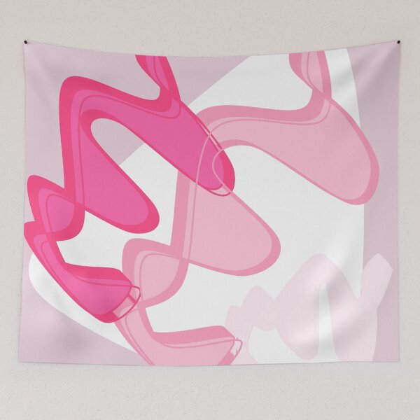 Item preview, pink abstract art design designed and sold by xhilis.