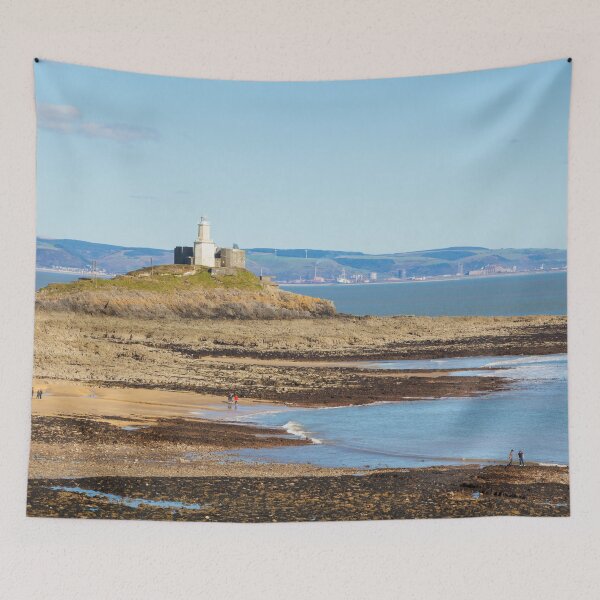 Item preview, Mumbles Lighthouse designed and sold by heidipics.