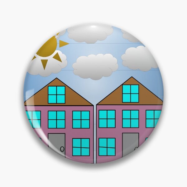Item preview, The Peaceful Little Houses designed and sold by EndlessMaking.