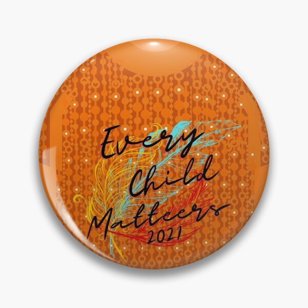 Item preview, Every child  Matters beaded orange shirt pin designed and sold by BeatyinChaos.