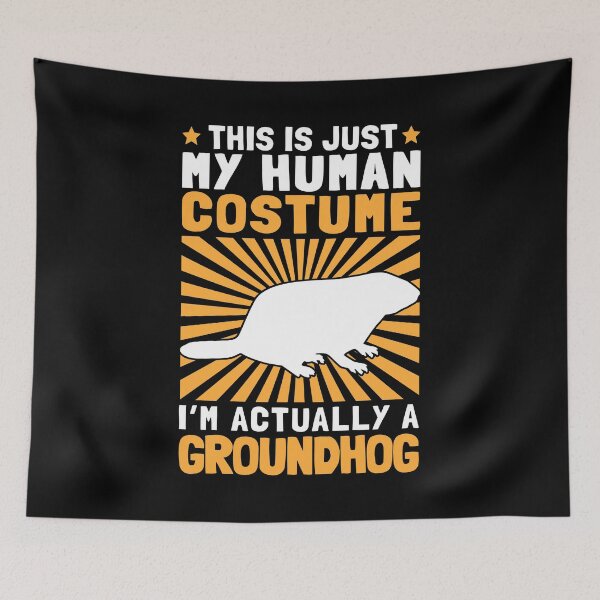 Item preview, Groundhog Costume Ground Squirrel Rodent Gift designed and sold by madgrfx.