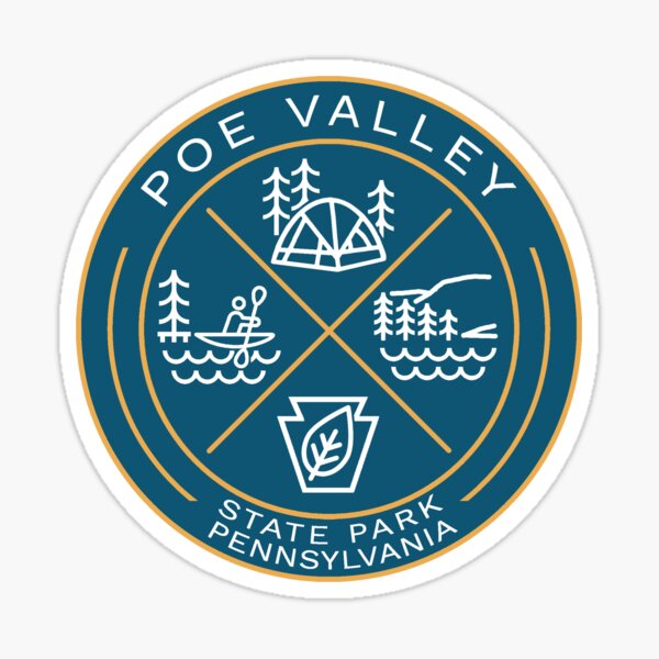 Item preview, Poe Valley State Park Heraldic Logo designed and sold by VanyaKar.