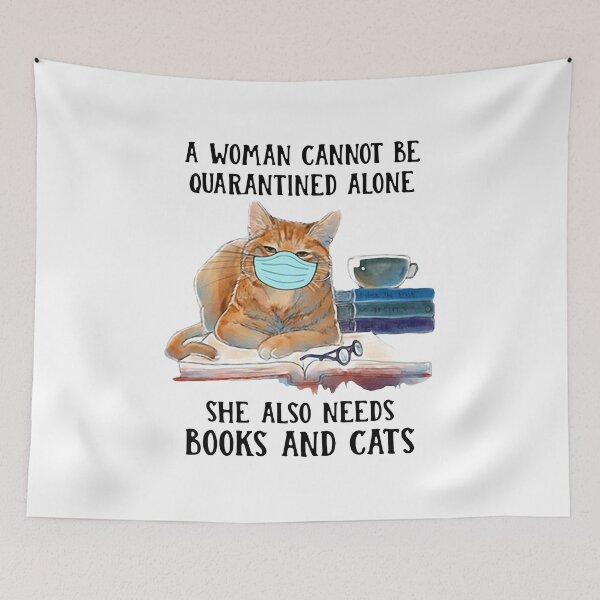 Item preview, A Woman Cannot Be Quarantined Alone She Also Needs designed and sold by Ivanc3.