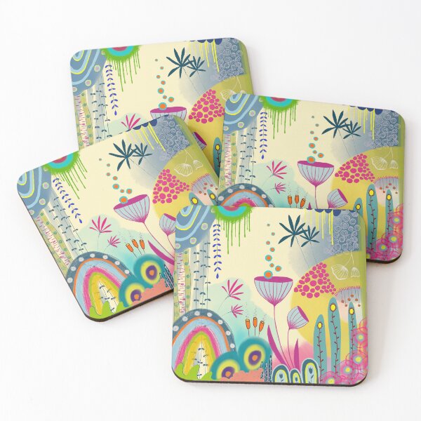 Item preview, Abstract flowers / good mood flowers designed and sold by Mamas-Liebling.