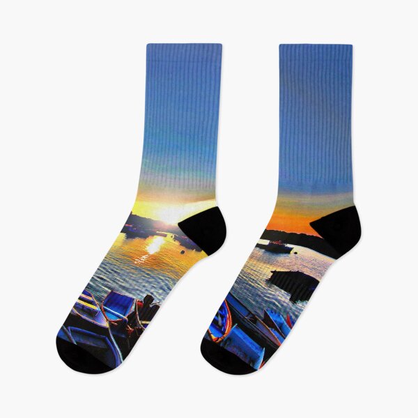Item preview, Sun Setting Over Green Harbor River in Marshfield, Massachusetts designed and sold by SouthShorePics.