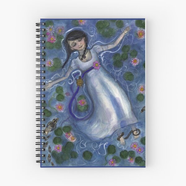 Item preview, Floating Among the Lilies, A Water Element Portrait designed and sold by debrastyer.