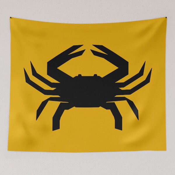 Item preview, Crab-Man Logo Black designed and sold by IORS.