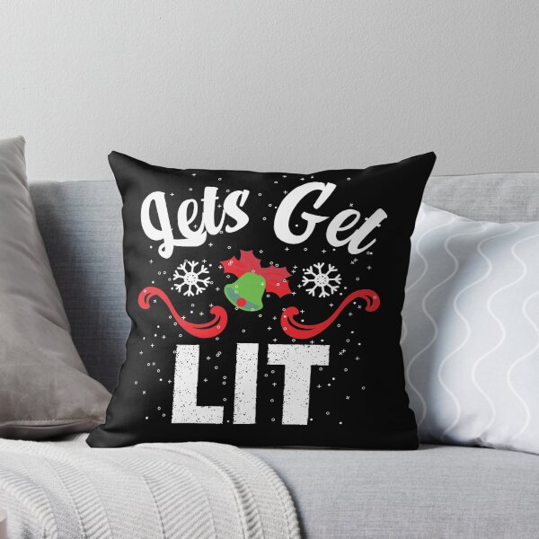 Item preview, Christmas Funny Pajamas Let's Get Lit Drinking Christmas designed and sold by TheMattDesigns.
