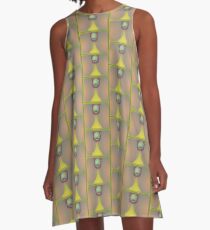 Vestido acampanado Un Olive Martini