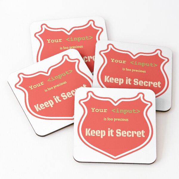 Item preview, Sarcastic quote Your Input is too Precious - Keep It Secret Red designed and sold by IrinchiDE.