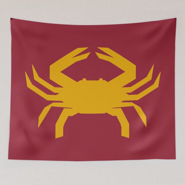 Item preview, Crab-Man Logo Gold designed and sold by IORS.