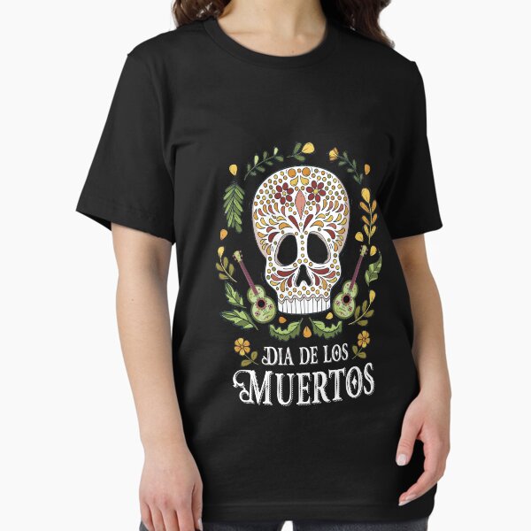 Item preview, Dia De Los Muertos Gift Sugar Skull / Skull Guitar designed and sold by Lenny Stahl.
