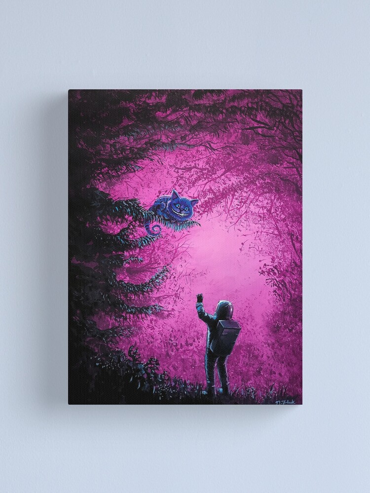 Alternate view of The Cheshire's Way Canvas Print