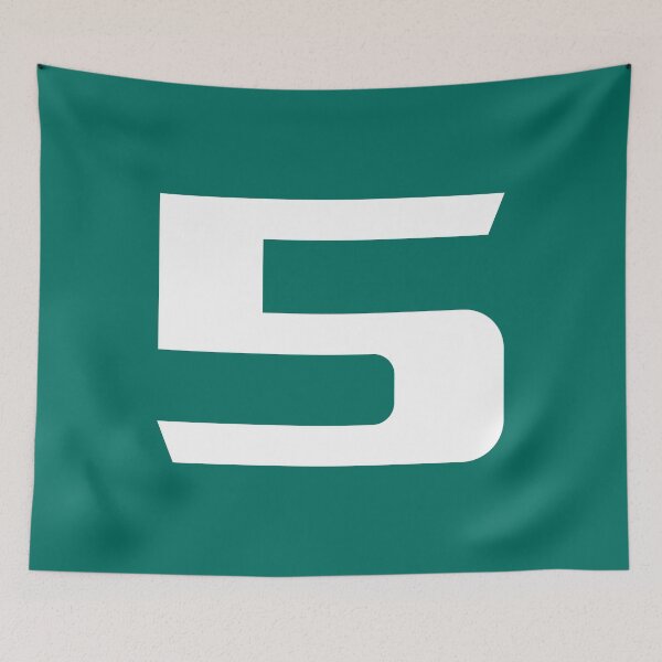 Item preview, VET. 5 Driver Number (Emerald BG) designed and sold by FilipeFerreira.
